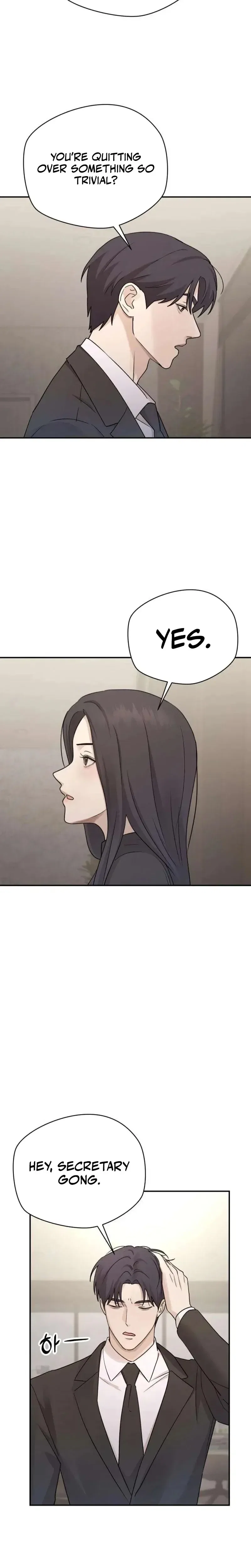 Between Two Men’s Secretary Chapter 30 – Page 6