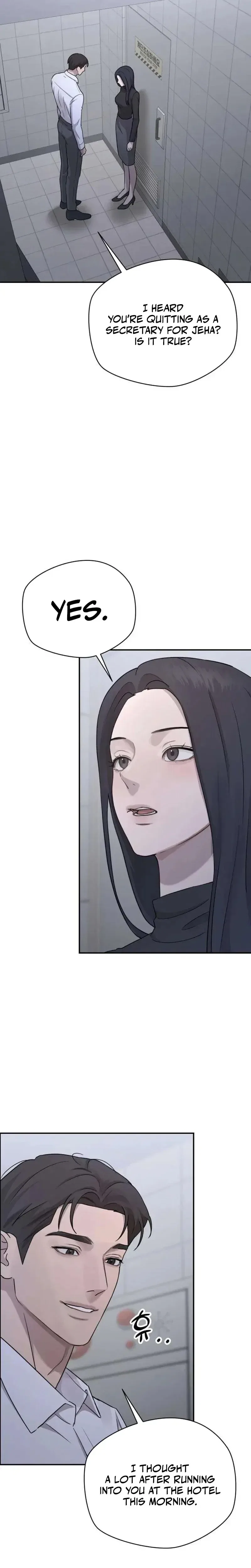 Between Two Men’s Secretary Chapter 30 – Page 23