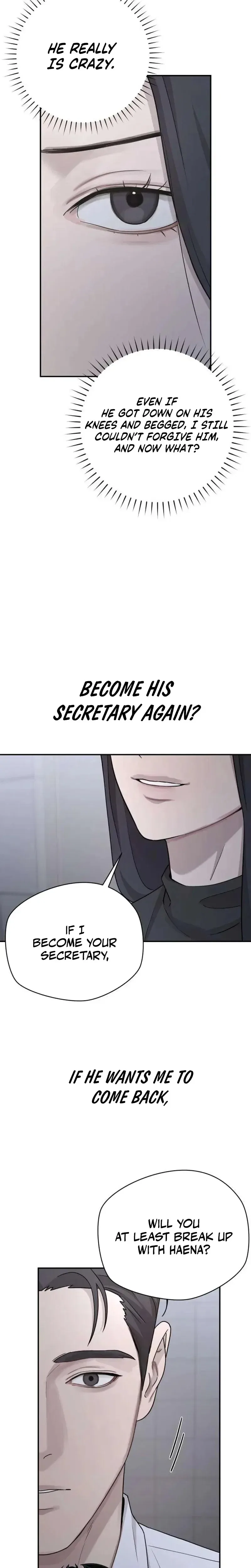 Between Two Men’s Secretary Chapter 30 – Page 29