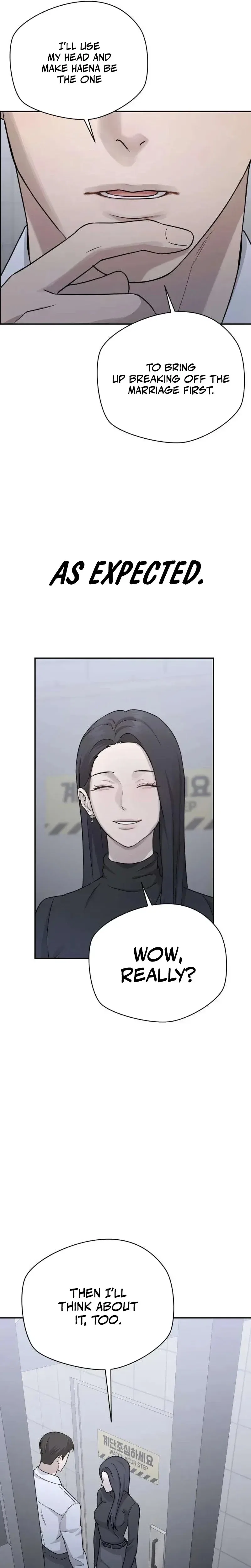 Between Two Men’s Secretary Chapter 30 – Page 34
