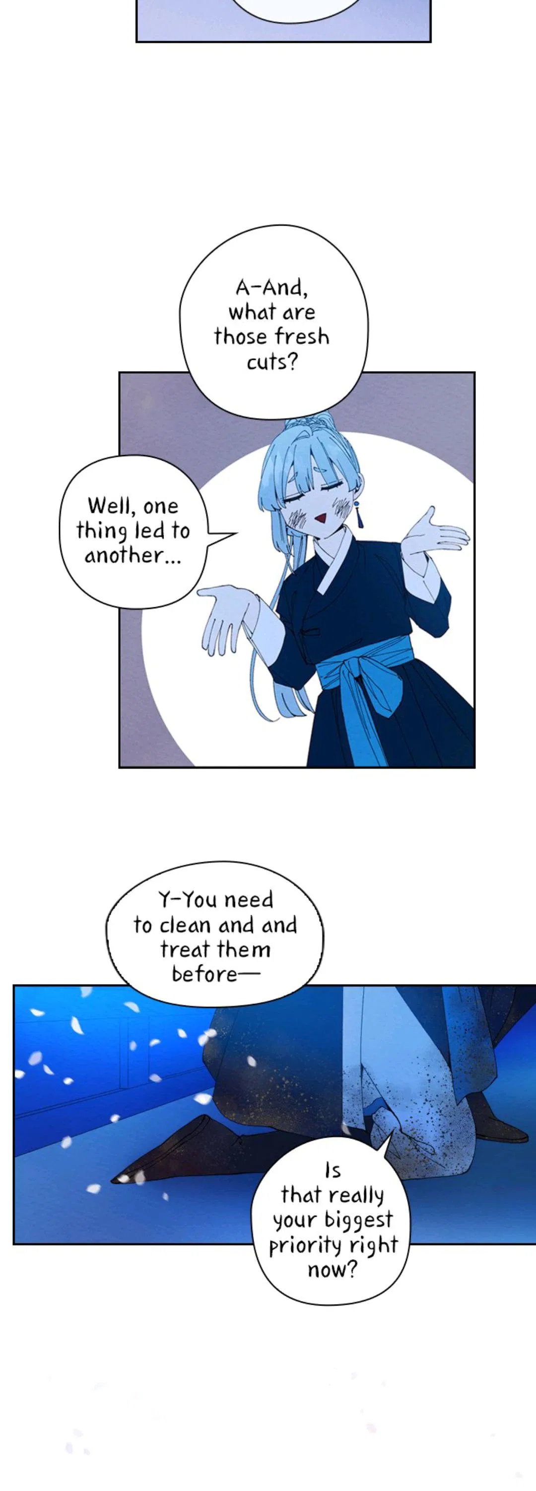 Under The Blue Moonlight Chapter 40 – Page 7