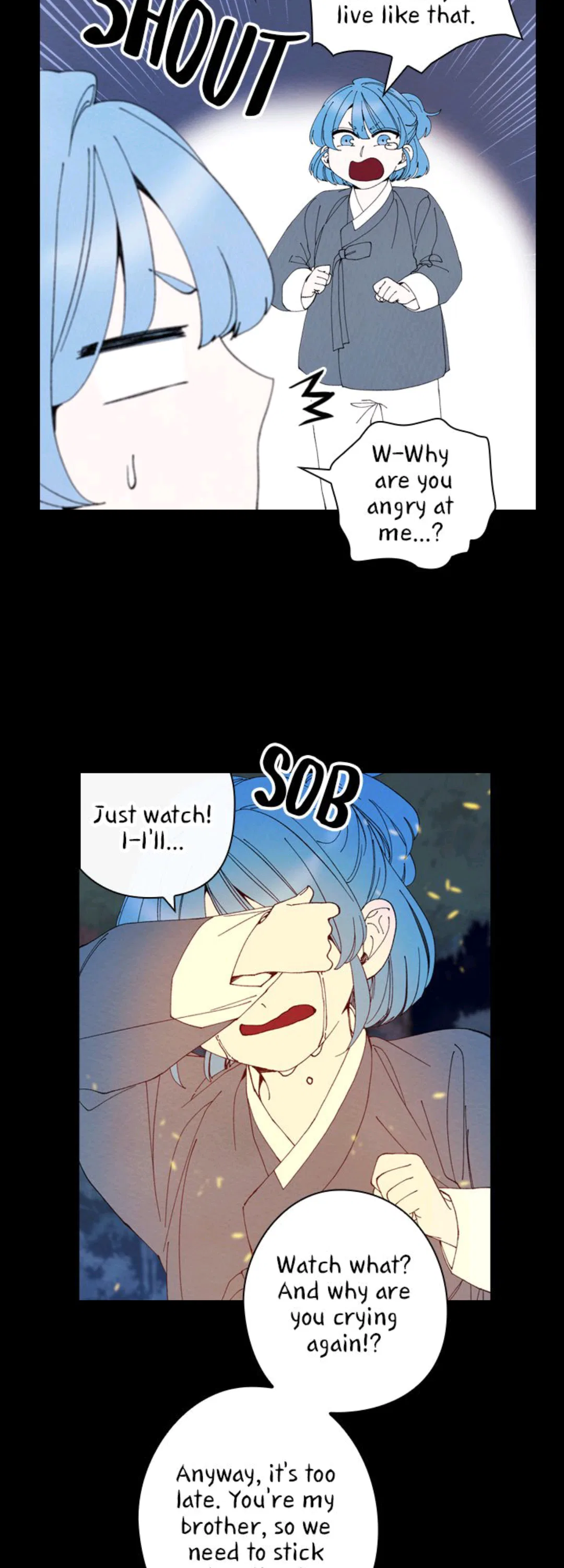 Under The Blue Moonlight Chapter 30 – Page 12