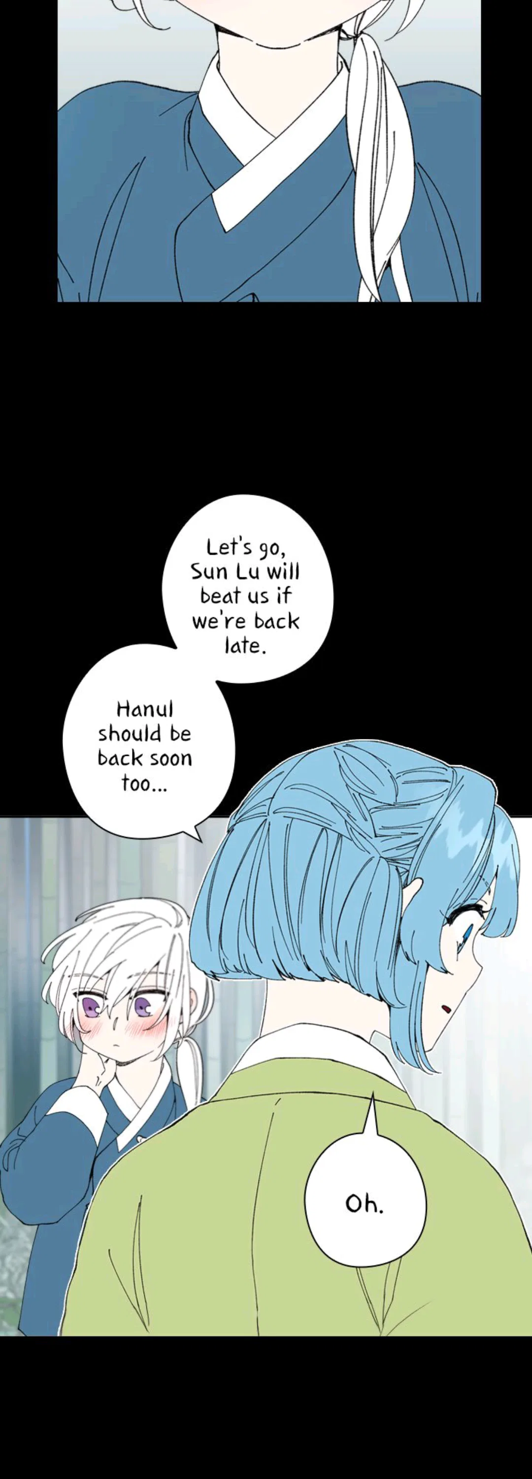 Under The Blue Moonlight Chapter 27 – Page 32