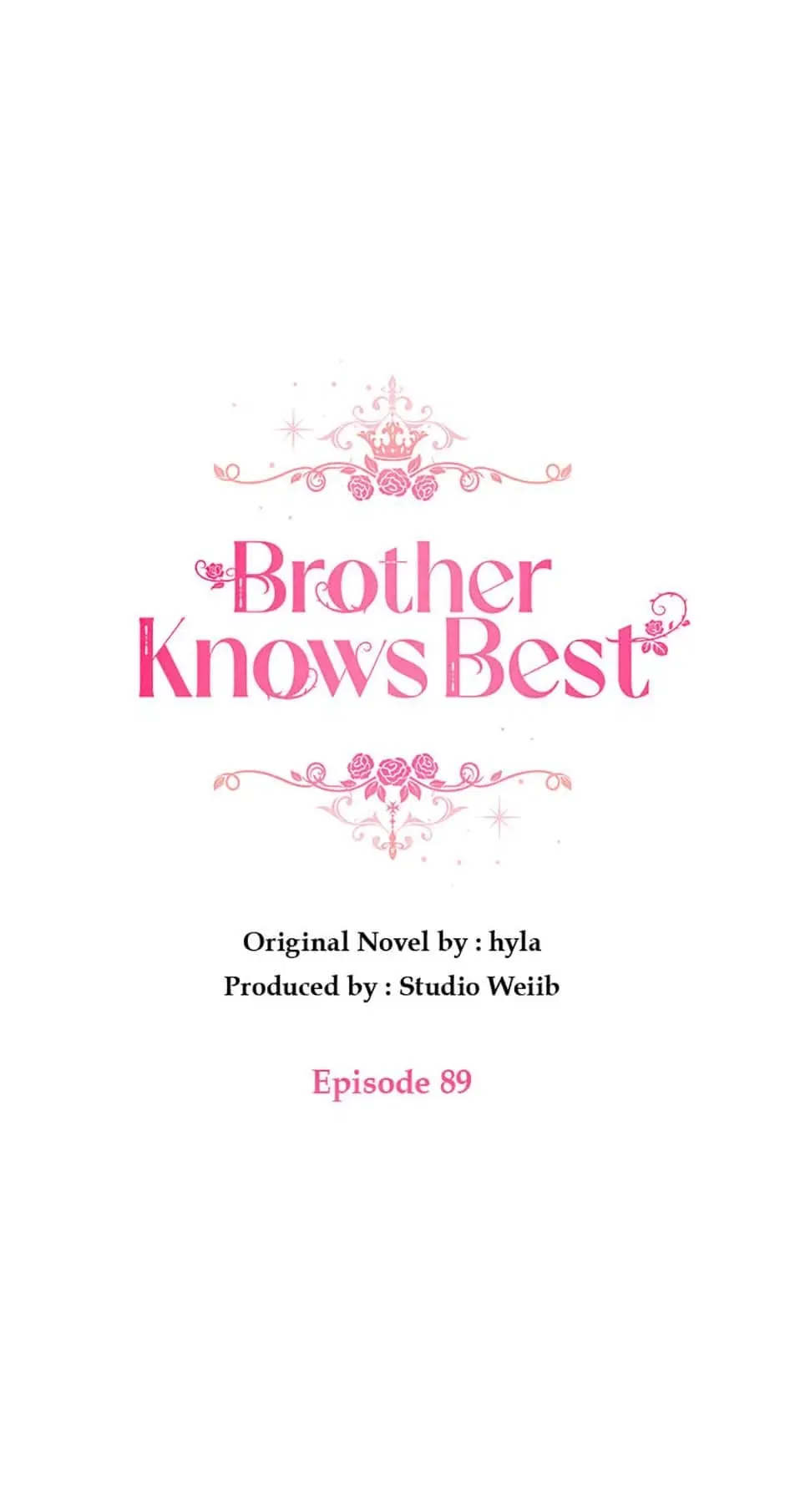 Brother Knows Best Chapter 89 – Page 1