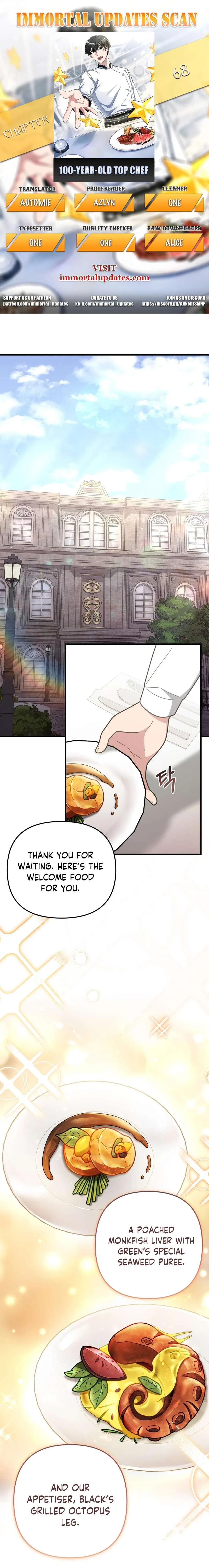 100-Year-Old Top Chef Chapter 68 – Page 1