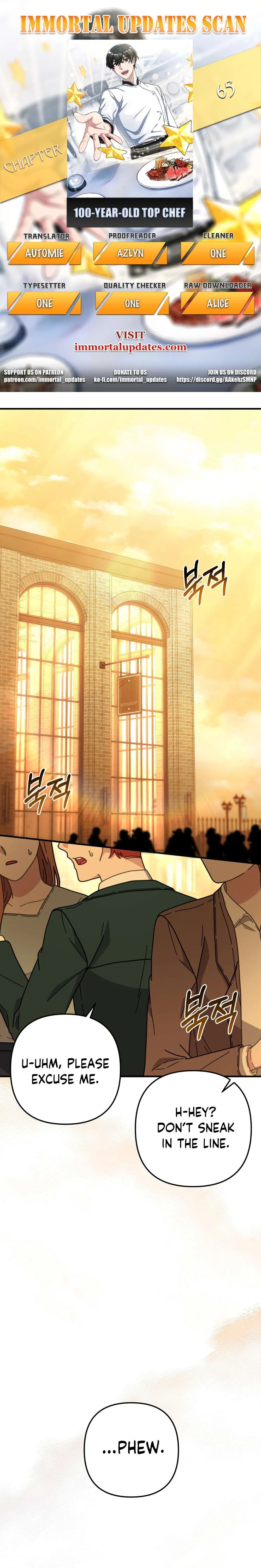 100-Year-Old Top Chef Chapter 65 – Page 1