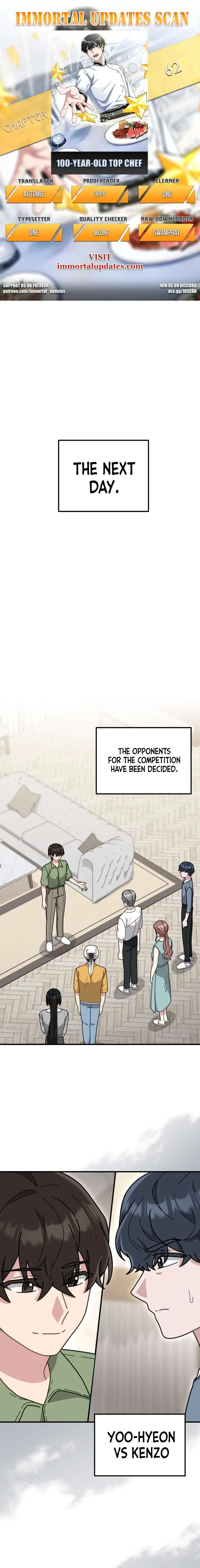 100-Year-Old Top Chef Chapter 62 – Page 1