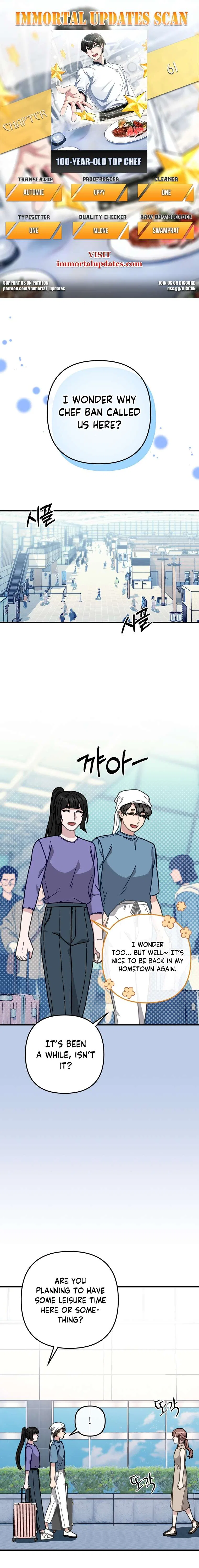 100-Year-Old Top Chef Chapter 61 – Page 1