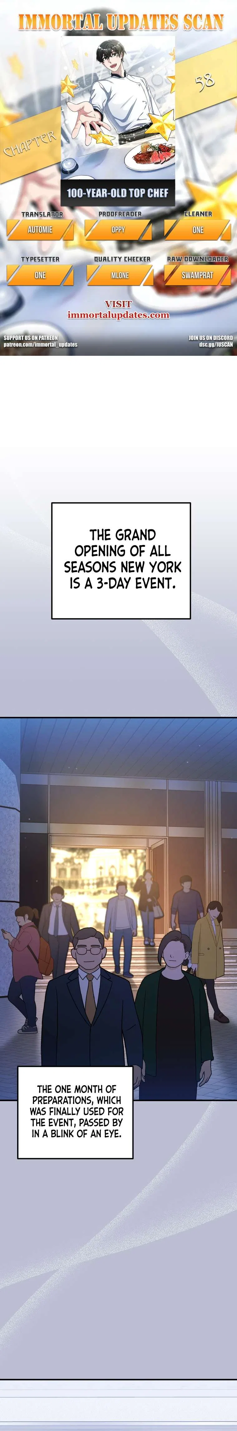 100-Year-Old Top Chef Chapter 58 – Page 1