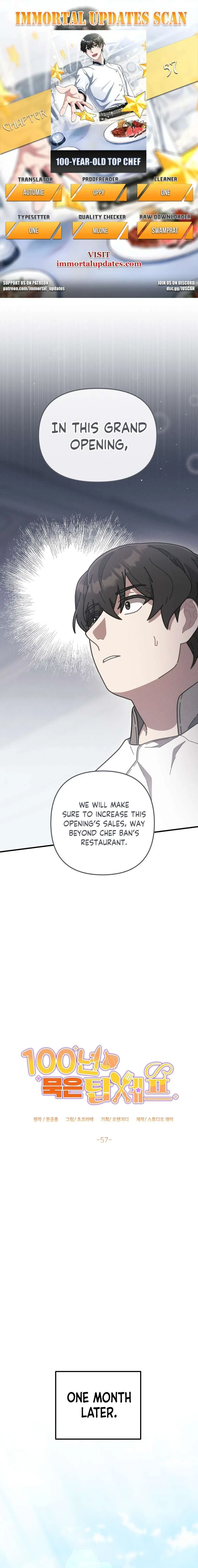 100-Year-Old Top Chef Chapter 57 – Page 1
