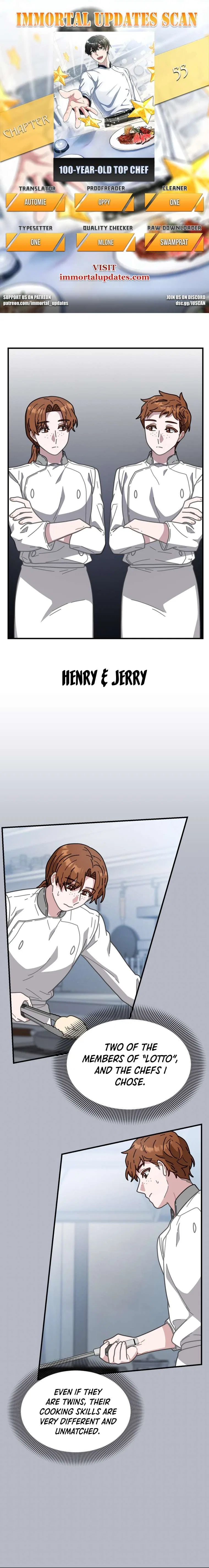 100-Year-Old Top Chef Chapter 55 – Page 1