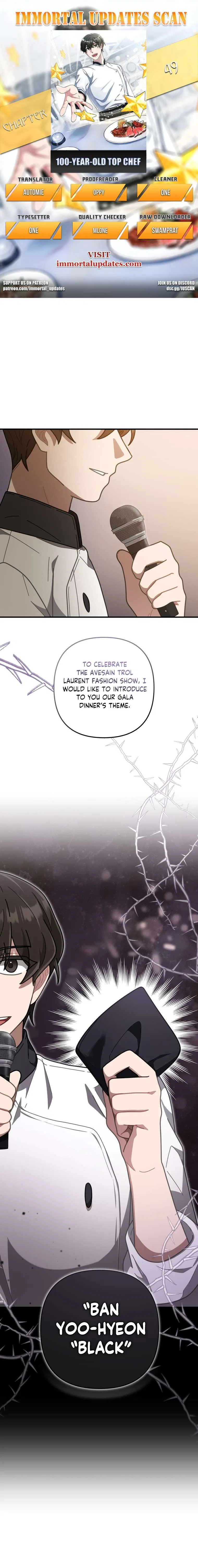 100-Year-Old Top Chef Chapter 49 – Page 1