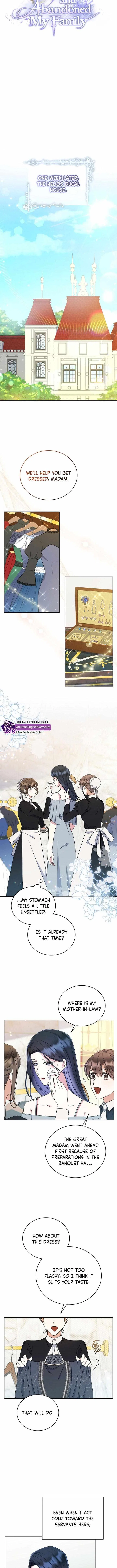 I Got Divorced and Abandoned My Family Chapter 8 – Page 2