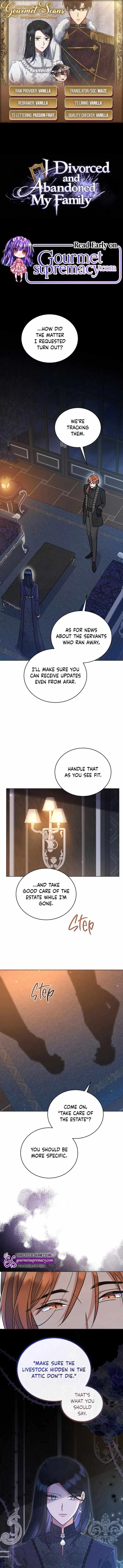 I Got Divorced and Abandoned My Family Chapter 7 – Page 1