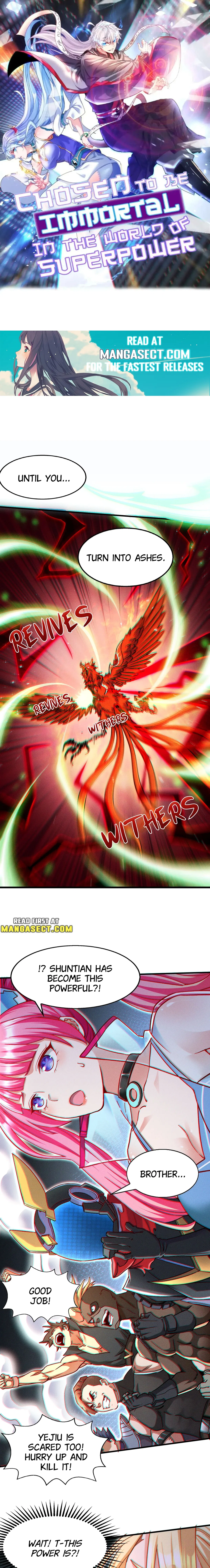 I Learn to Cultivate to Be Immortal in the World of Superpowers Chapter 83 – Page 1