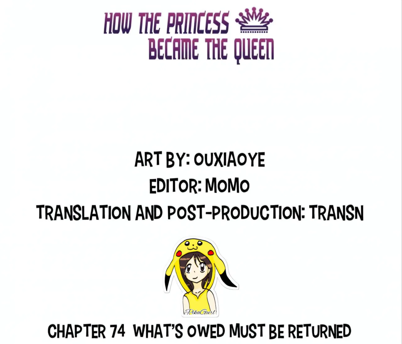 How the Princess Became the Queen Chapter 74 – Page 2