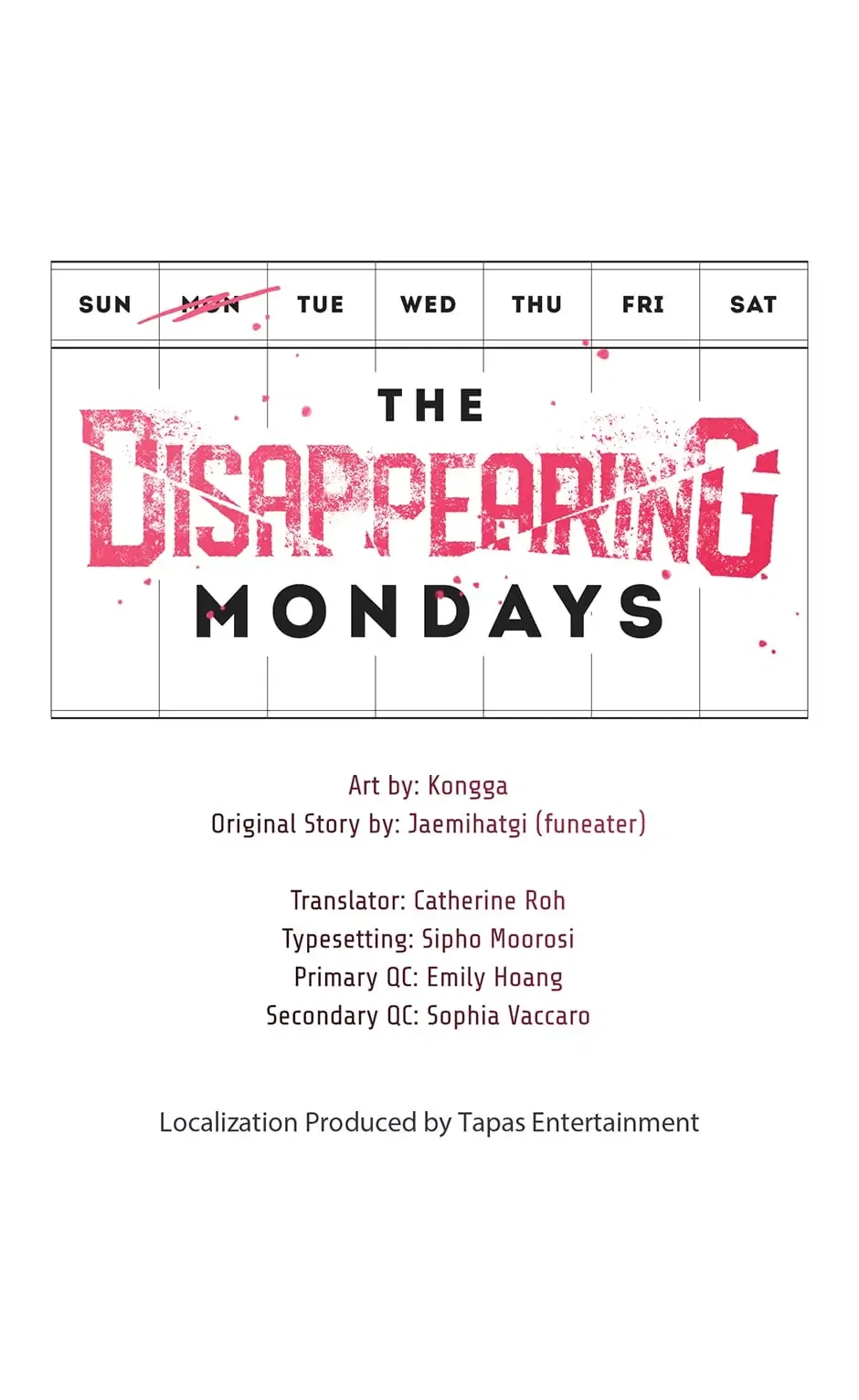 The Disappearing Mondays Chapter 52 – Page 65