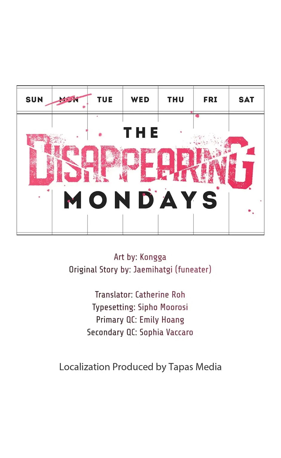 The Disappearing Mondays Chapter 47 – Page 55