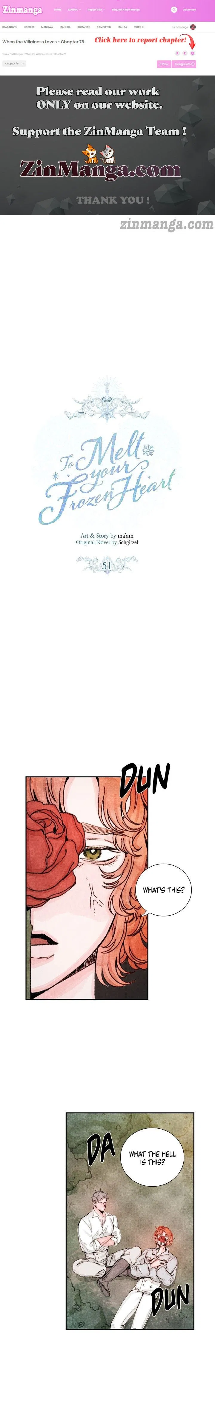 To Melt Your Frozen Heart Chapter 51 – Page 1