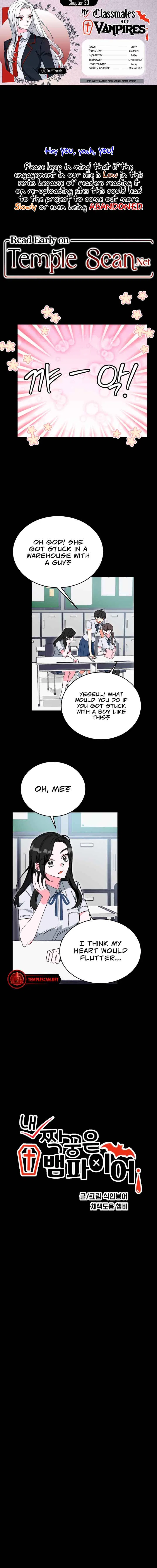 My Classmates Are Vampire Chapter 20 – Page 1