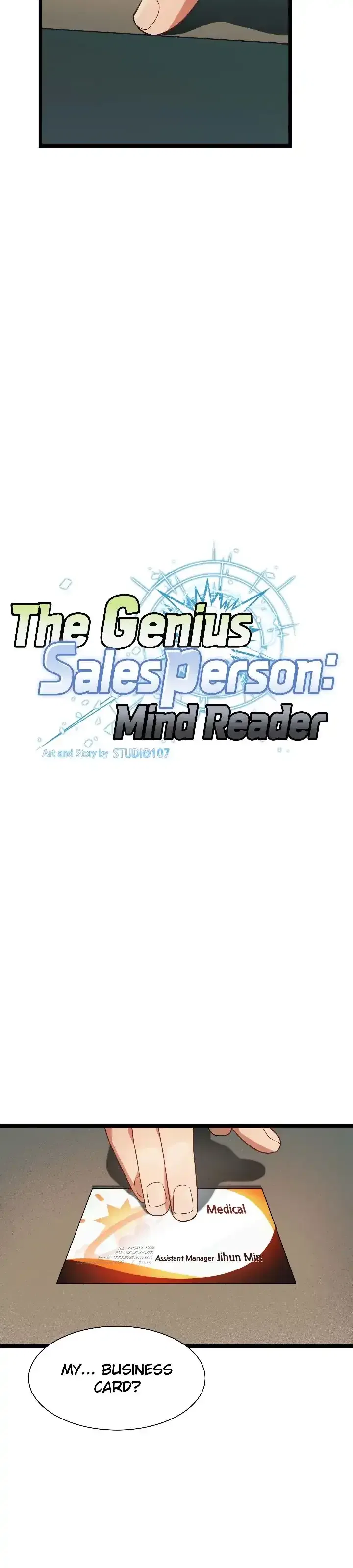 The Genius Sales Person: Mind Reader Chapter 59 – Page 5