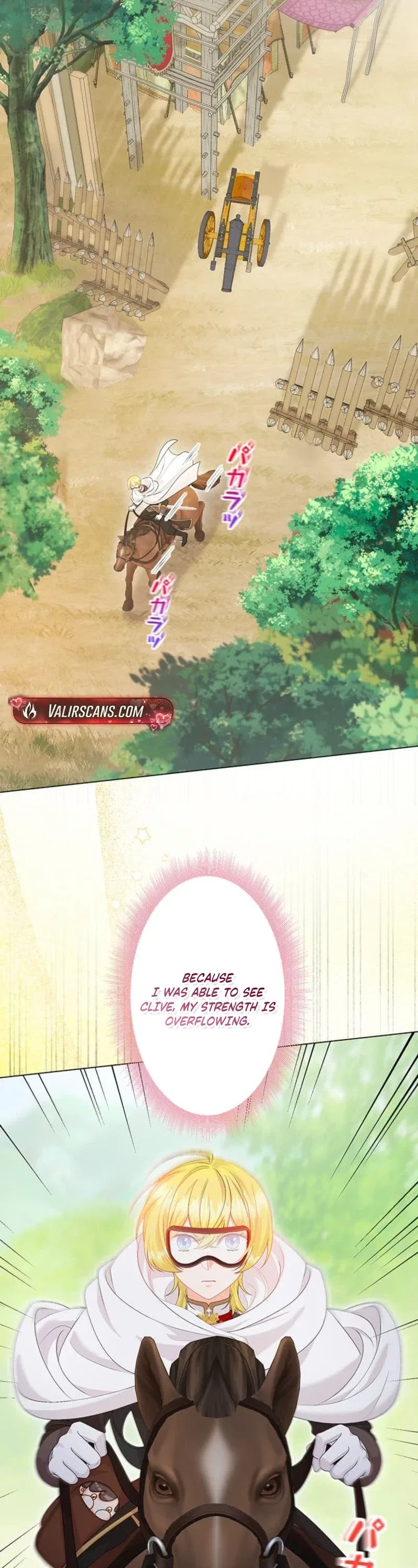 The Holy Sword Lady’s Fangirl Life: I’ll Protect My Beloved Knight Chapter 19 – Page 22