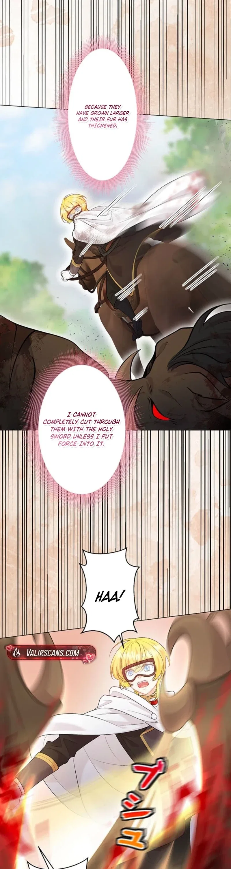 The Holy Sword Lady’s Fangirl Life: I’ll Protect My Beloved Knight Chapter 19 – Page 26