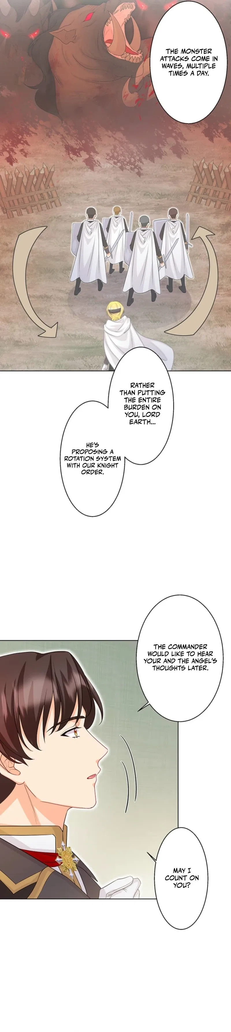 The Holy Sword Lady’s Fangirl Life: I’ll Protect My Beloved Knight Chapter 14 – Page 22