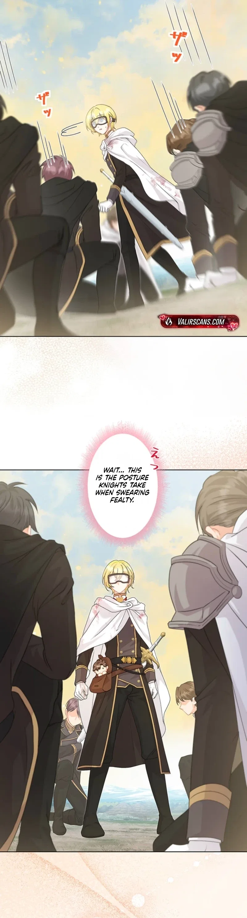 The Holy Sword Lady’s Fangirl Life: I’ll Protect My Beloved Knight Chapter 13 – Page 7