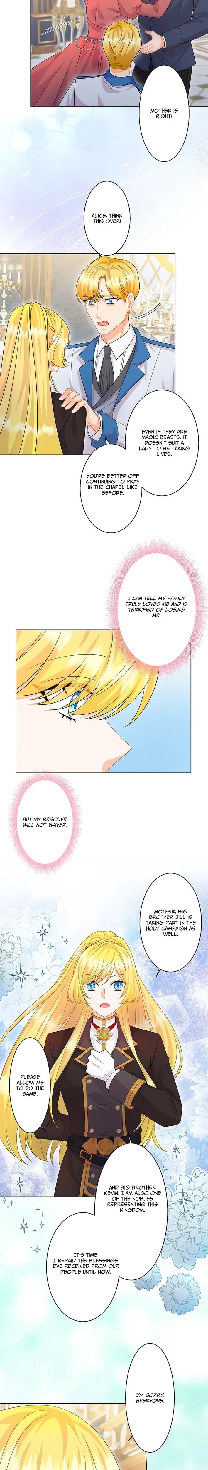 The Holy Sword Lady’s Fangirl Life: I’ll Protect My Beloved Knight Chapter 9 – Page 14