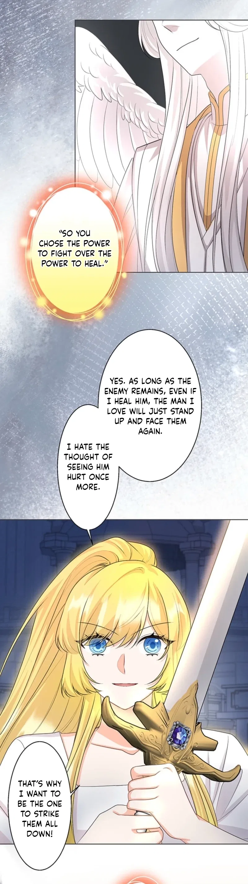 The Holy Sword Lady’s Fangirl Life: I’ll Protect My Beloved Knight Chapter 8 – Page 11