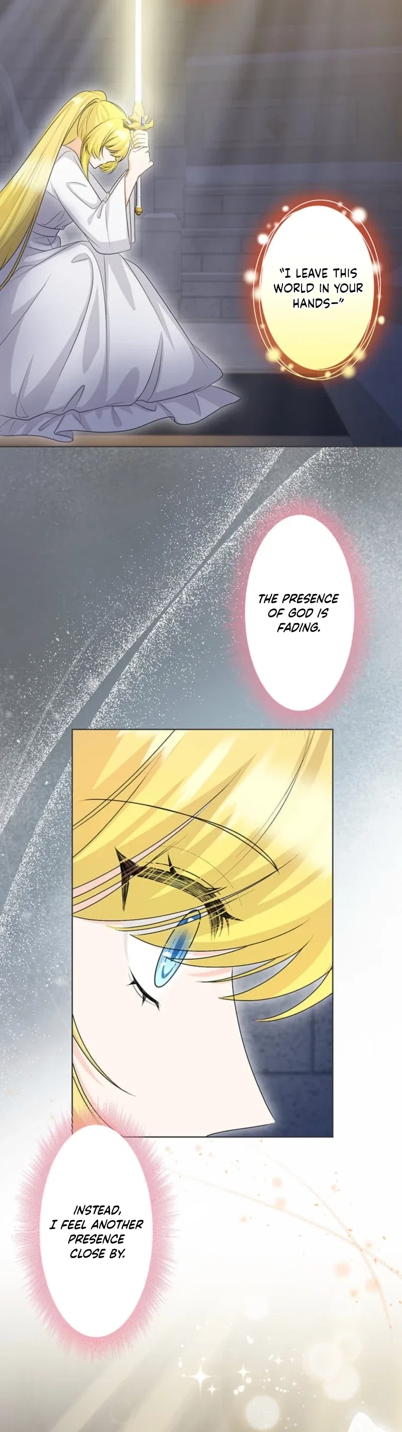 The Holy Sword Lady’s Fangirl Life: I’ll Protect My Beloved Knight Chapter 8 – Page 14