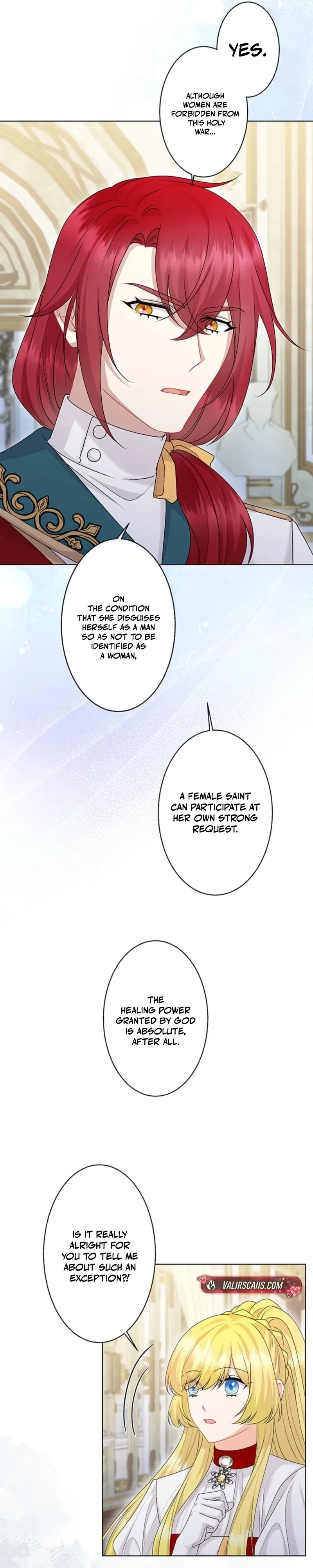The Holy Sword Lady’s Fangirl Life: I’ll Protect My Beloved Knight Chapter 7 – Page 11