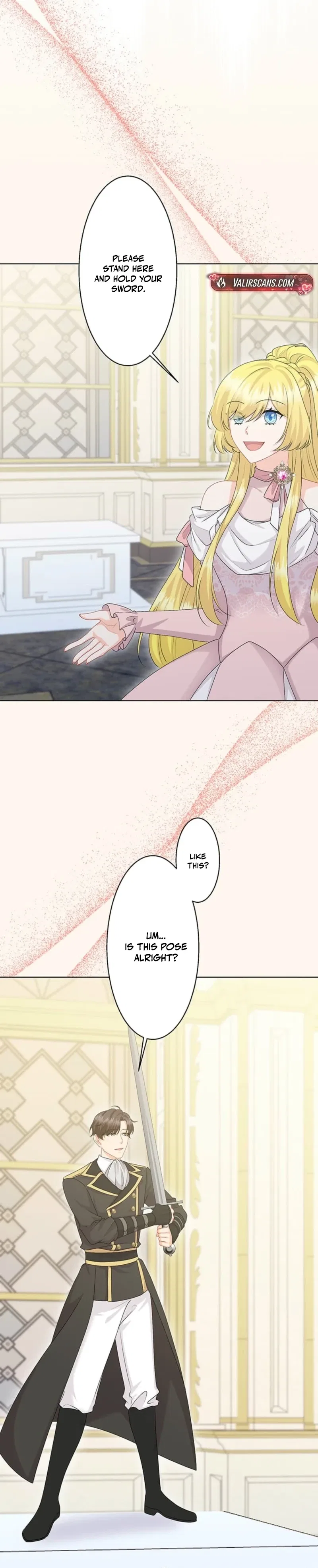 The Holy Sword Lady’s Fangirl Life: I’ll Protect My Beloved Knight Chapter 7 – Page 21