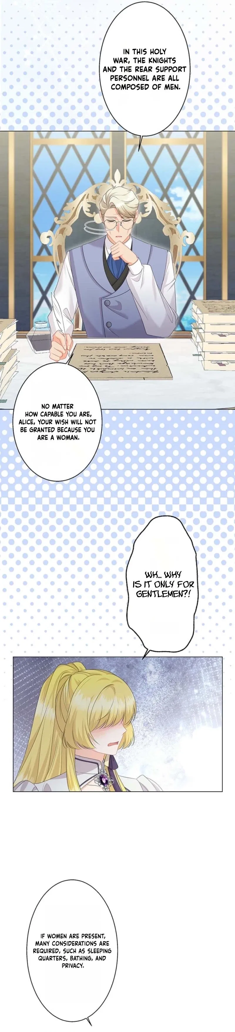 The Holy Sword Lady’s Fangirl Life: I’ll Protect My Beloved Knight Chapter 5 – Page 34