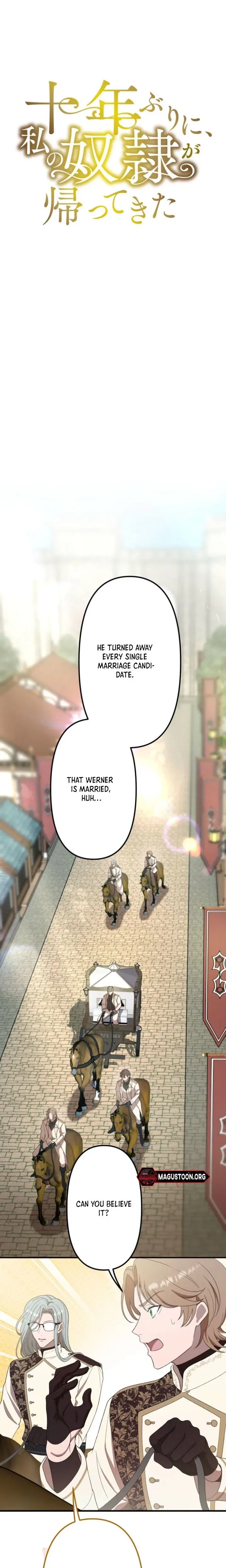 After Ten Years, My Slave Returned to Me Chapter 3 – Page 10