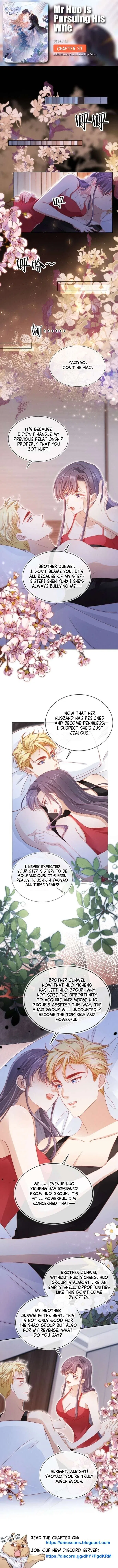 Master Huo Fails To Pursue His Wife Chapter 33 – Page 1