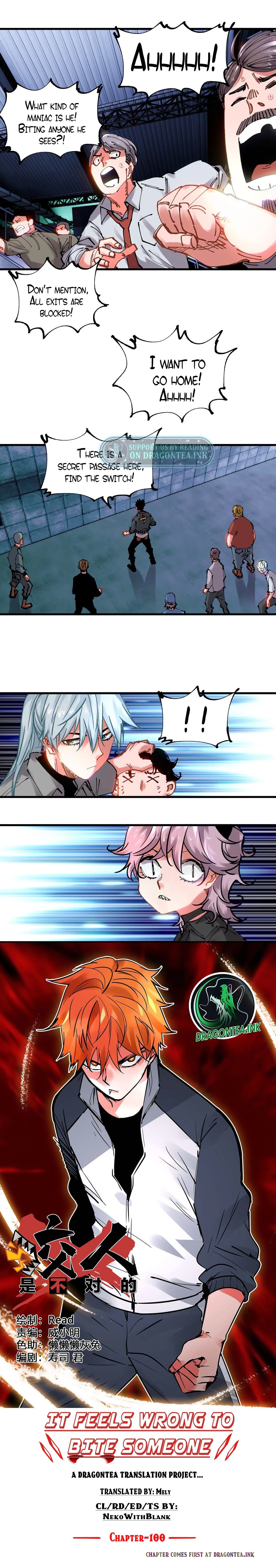 It Feels So Wrong to Bite People Chapter 100 – Page 3