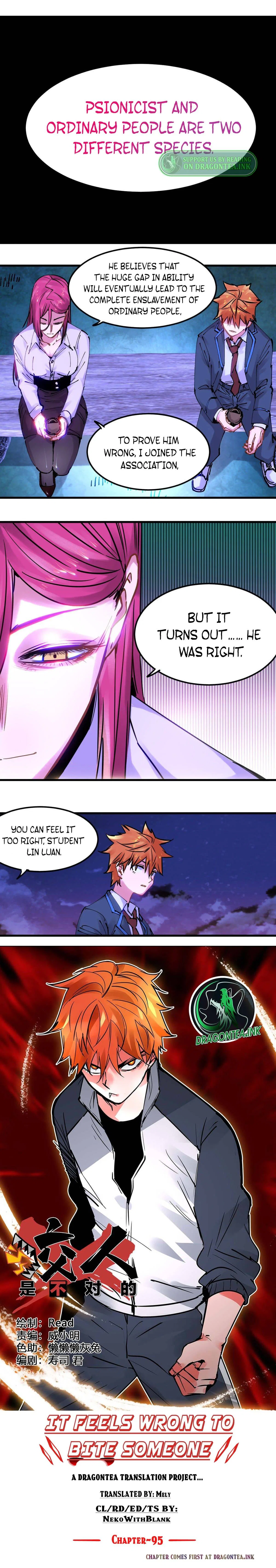 It Feels So Wrong to Bite People Chapter 95 – Page 4