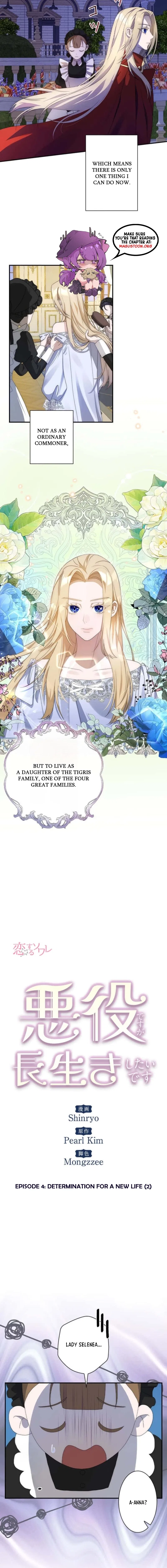 Becoming a Villainess Yet Wanting to Live Long Chapter 4 – Page 6