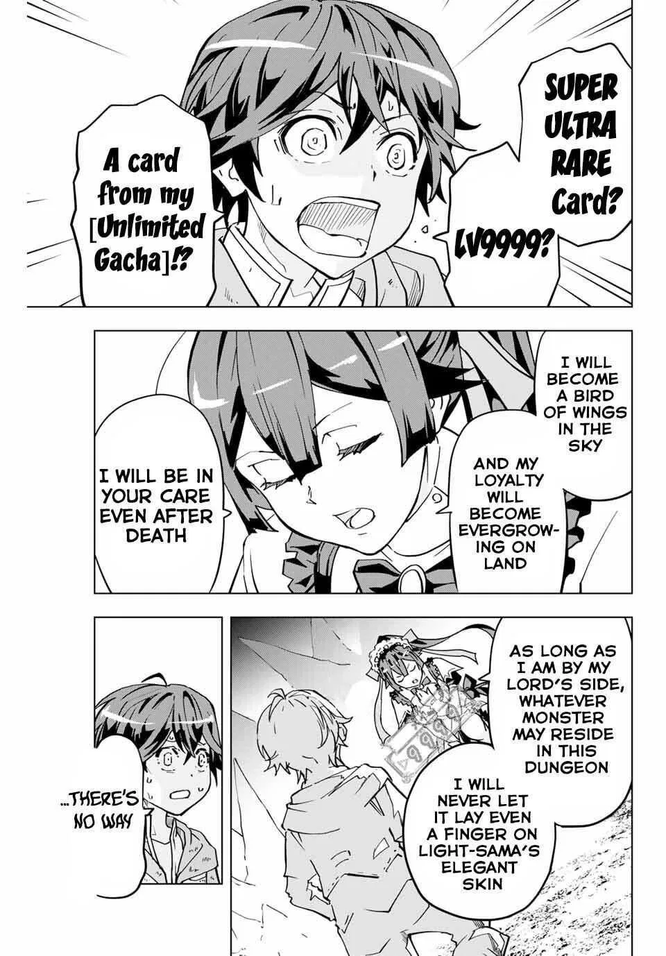 Anime – My Gift Lvl 9999 Unlimited Gacha: Backstabbed in a Backwater Dungeon, I’m Out for Revenge! Chapter 2 – Page 7