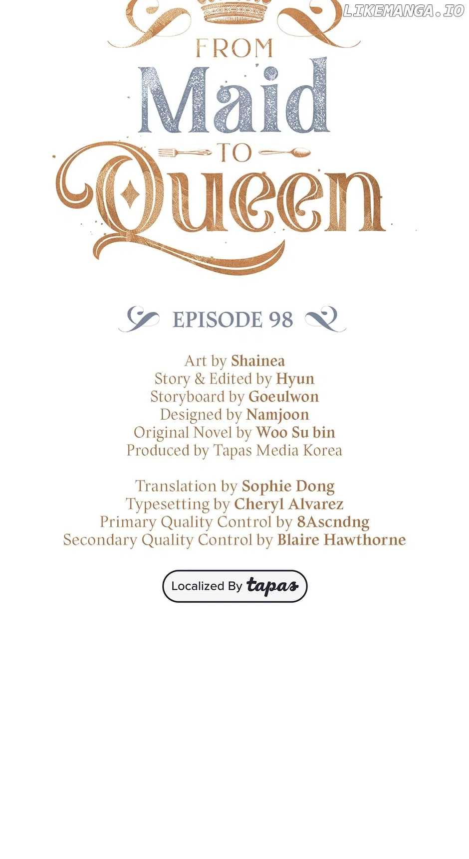 From Maid to Queen Chapter 98 – Page 25
