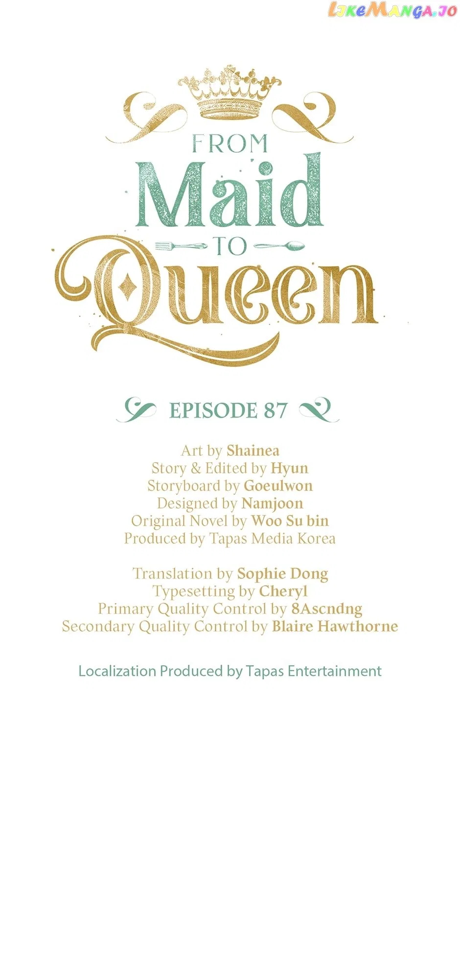 From Maid to Queen Chapter 87 – Page 6