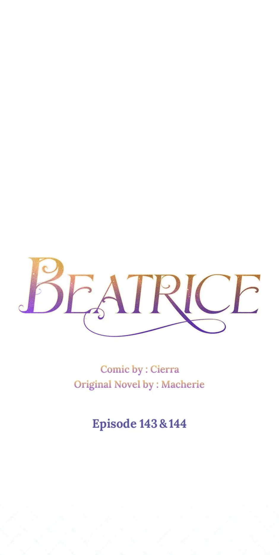 Beatrice Chapter 143 – Page 1