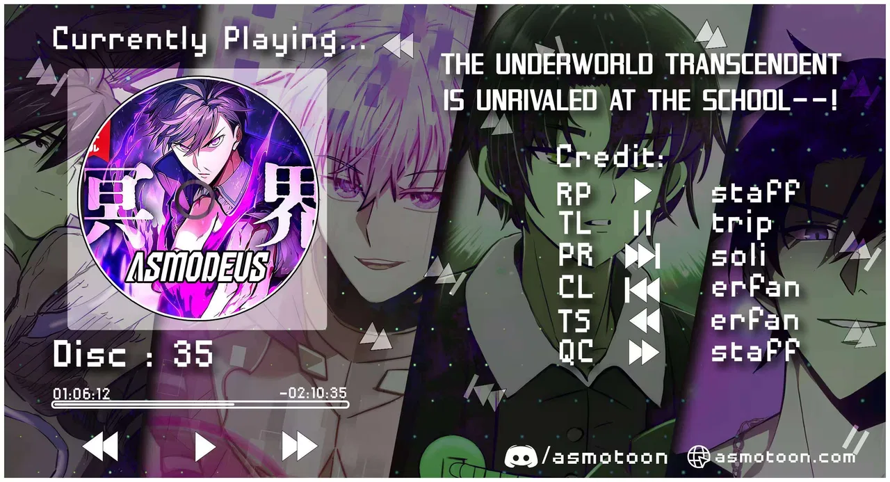 The Underworld Transcendent Is Unrivaled at the School——! Chapter 35 – Page 1