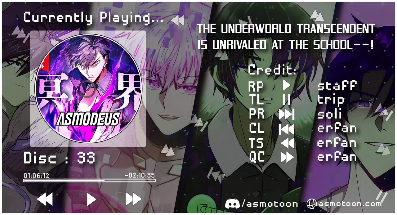 The Underworld Transcendent Is Unrivaled at the School——! Chapter 33 – Page 1