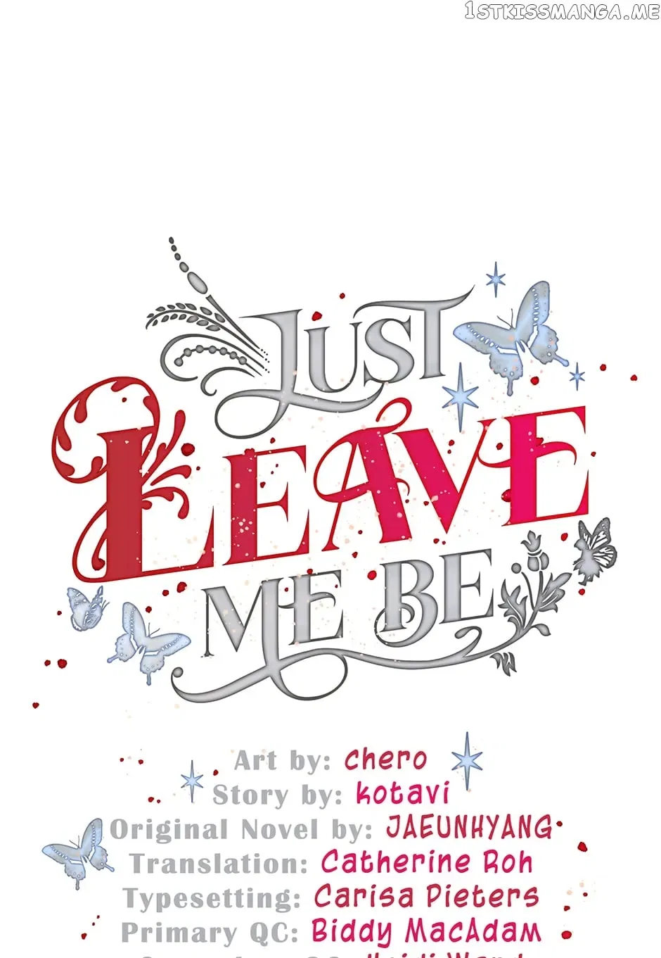 Just Leave Me Be Chapter 120 – Page 1