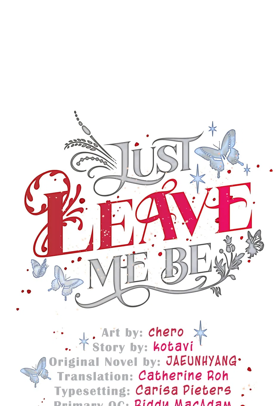 Just Leave Me Be Chapter 117 – Page 1