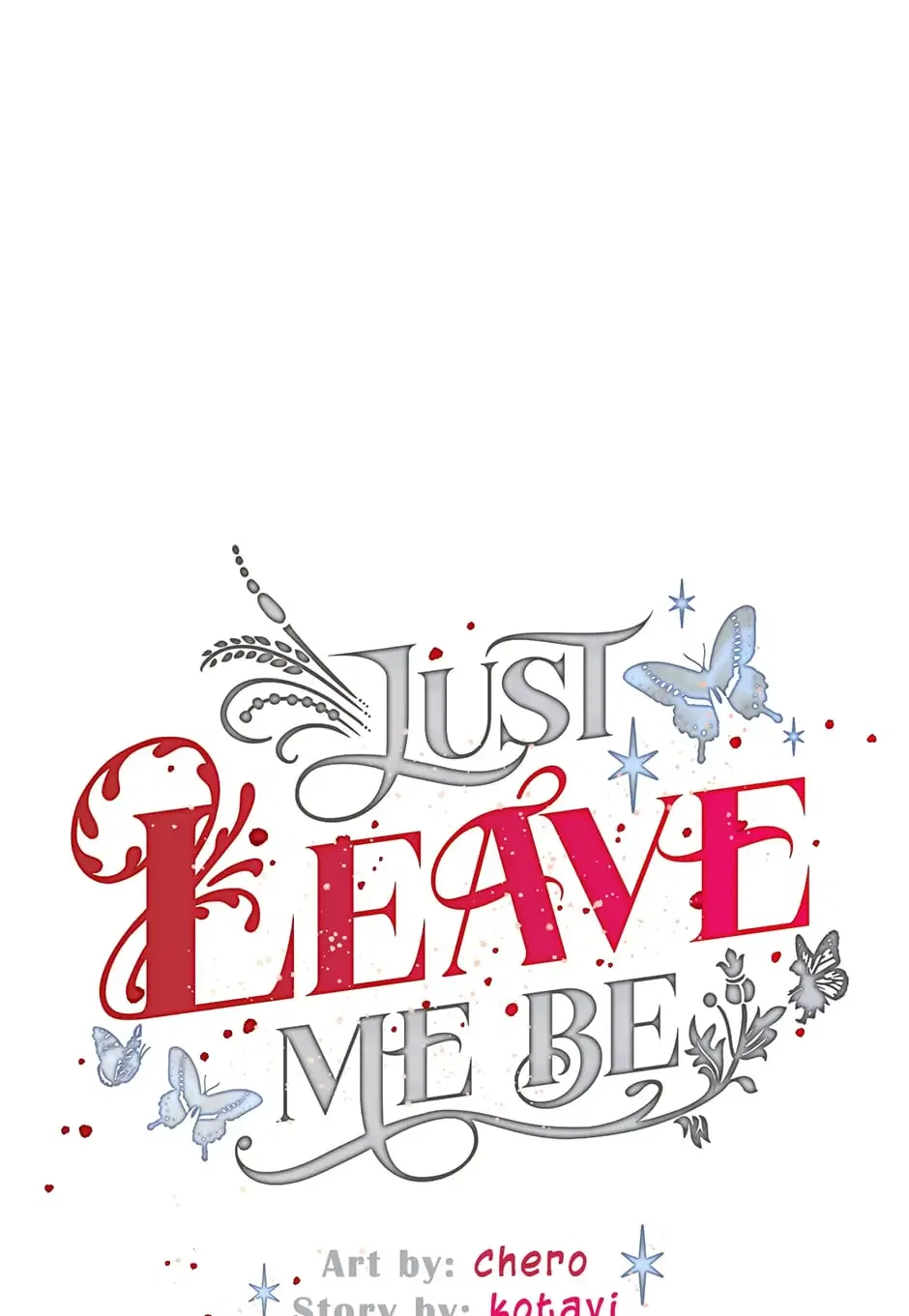 Just Leave Me Be Chapter 115 – Page 1