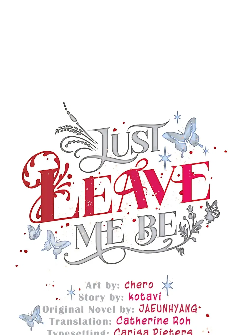 Just Leave Me Be Chapter 114 – Page 1